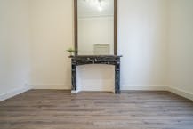 Authentieke woning met 2 slaapkamers en bureelruimte 