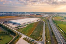 Logistic units for rent in Zeebrugge Green Logistics (BREEAM: Excellent)