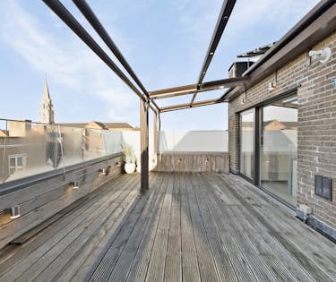 Studio met 1 slaapkamer en 2 terrassen te koop