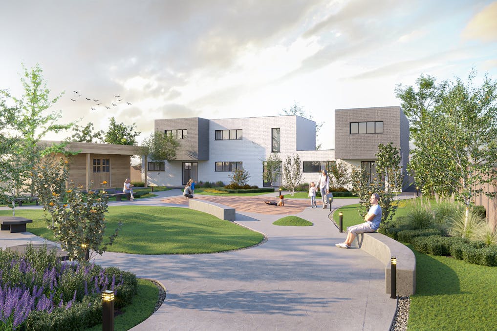 Energiezuinige woningen met 3 slaapkamers en tuin te Genk