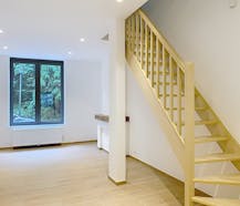 Ukkel - Duplex appartement met 1 slaapkamer en tuin
