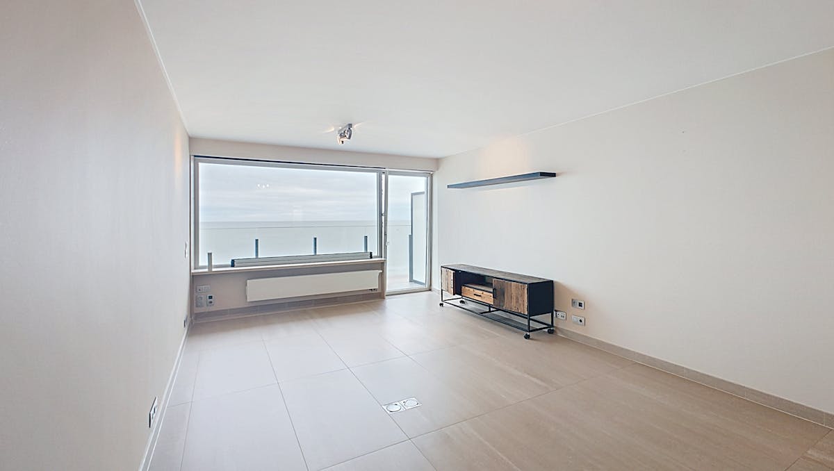 Appartement met frontaal zeezicht te huur in Blankenberge