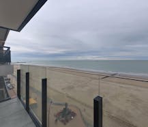 Appartement met frontaal zeezicht te huur in Blankenberge