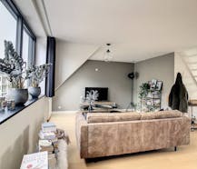 Modern dakappartement met 1 slaapkamer te huur in Kalmthout!