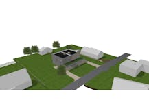 Bouwgrond (1.297m²) te koop voor halfopen bebouwing te Sijsele (Damme)