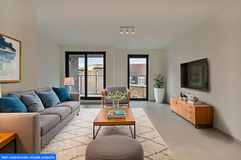 Penthouse en duplex avec 3 chambres à vendre à Koekelberg