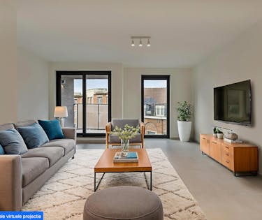 Penthouse en duplex avec 3 chambres à vendre à Koekelberg