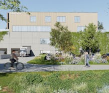 Nieuwbouw kantoor van ca. 458m² in Roeselare