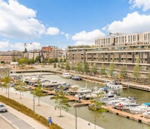 Exclusive waterfront apartment with spacious sun terrace.