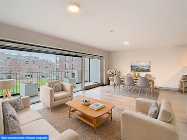 Appartement te koop in Brugge met 2 slaapkamers en terras