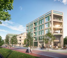 Nieuw 2 slaapkamer appartement met grote terrassen te Brugge