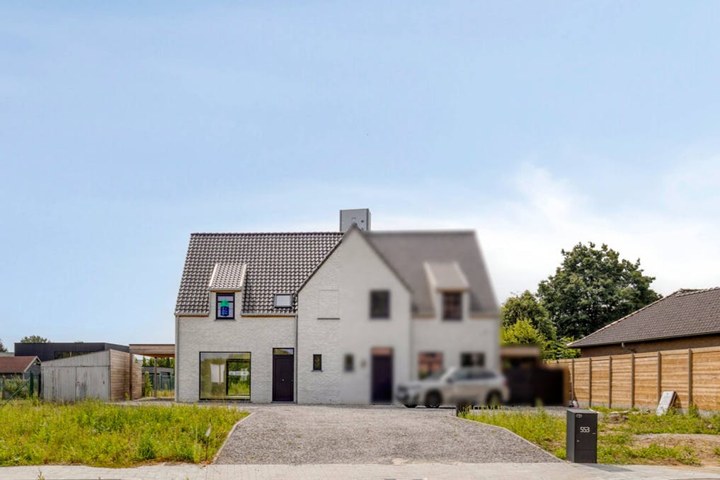 Halfopen nieuwbouwwoning te koop in Avelgem