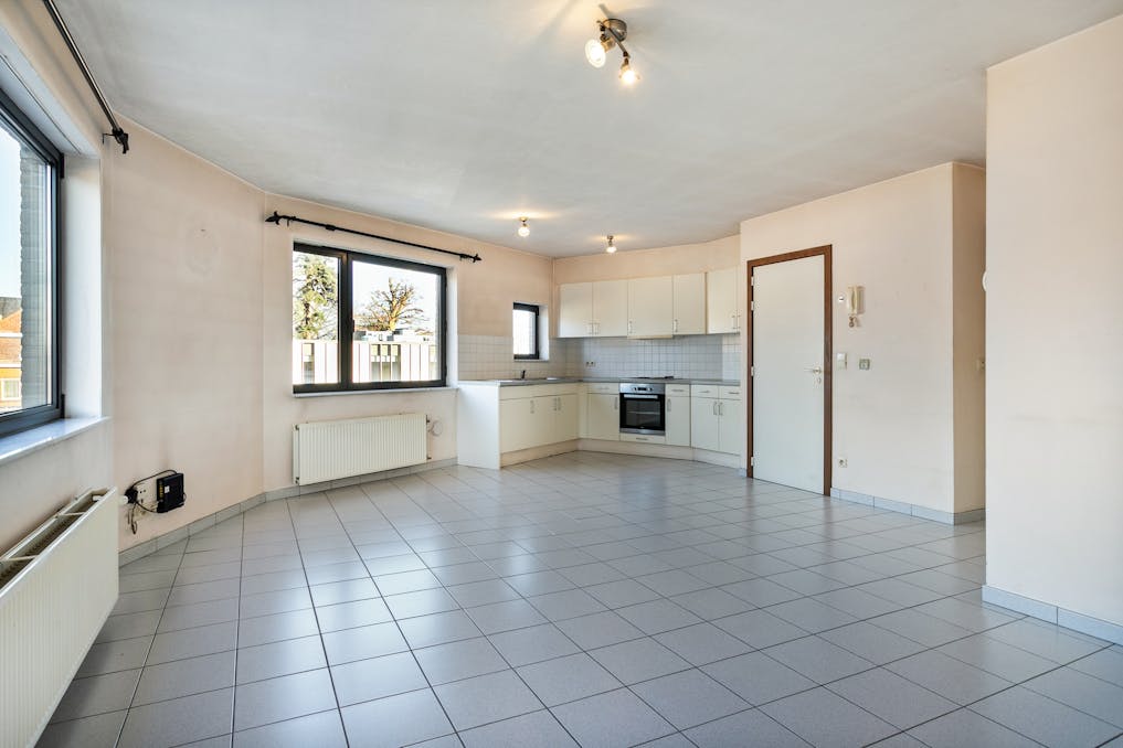 Centraal gelegen en lichtrijk 1 slpk appartement in Ardooie