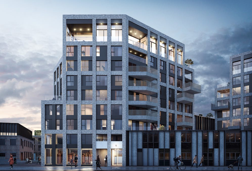 Commercieel pand op Suikerpark-site te Veurne met uitbreidingsmogelijkheden