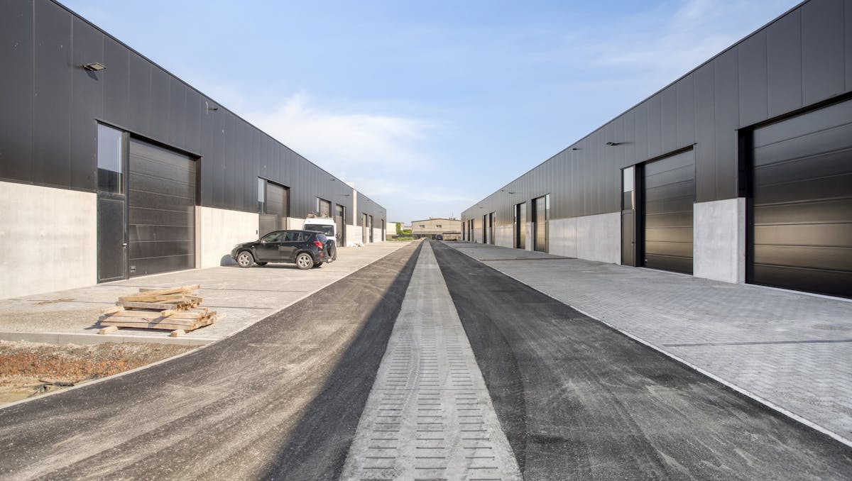 Nieuwbouw KMO-unit van ca. 180 m² in project Saturnus