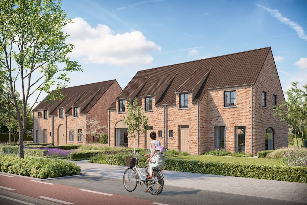 Nieuwbouw (6%) te koop in Elverdinge met 3 kamers en dubbele garage