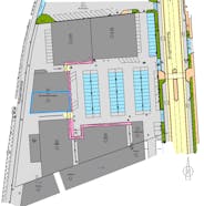 Baanwinkel van ca. 431 m² langs de Brugsesteenweg Roeselare