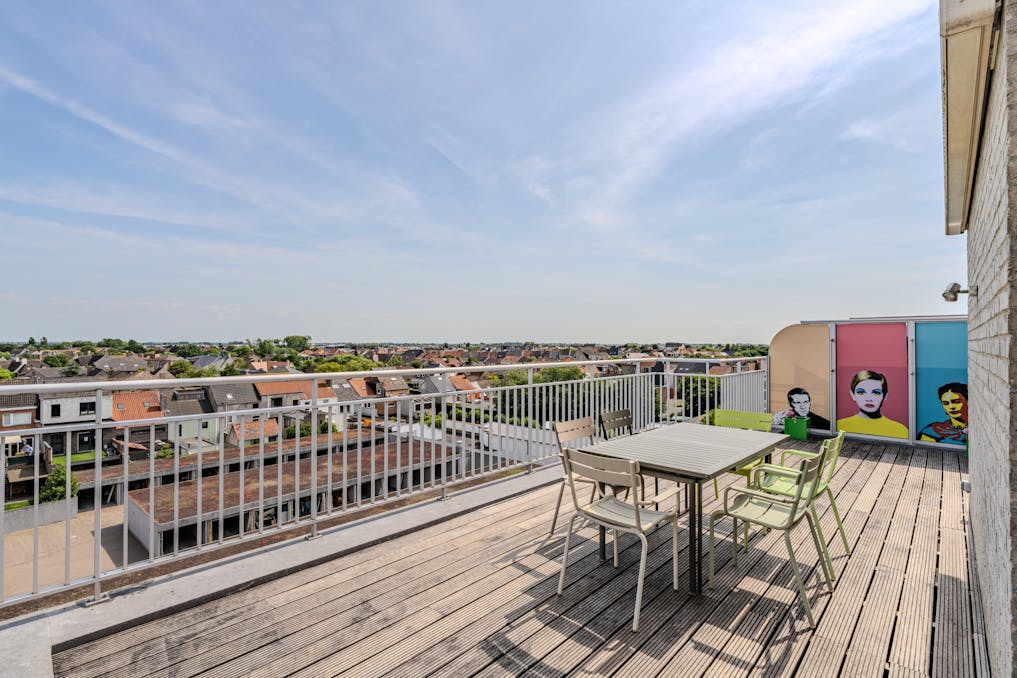 Fantastisch penthouse te koop met unieke terrassen 