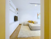 Appartement met ZW-tuin en autostaanplaats te huur in Wilrijk 