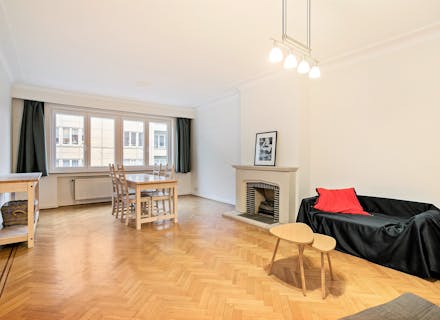 Appartement de deux/trois chambres avec terrasse et garage à vendre à Schaerbeek