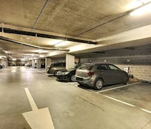 Autostaanplaats aan de Watersportbaan in Gent