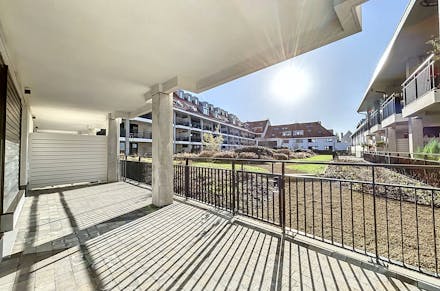 Gelijkvloers appartement te huur Knokke centrum