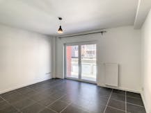 Ruim appartement met 1 grote slaapkamer en terras in Gent