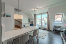 Lichtrijk duplex appartement aan de Zeedijk te Westende!