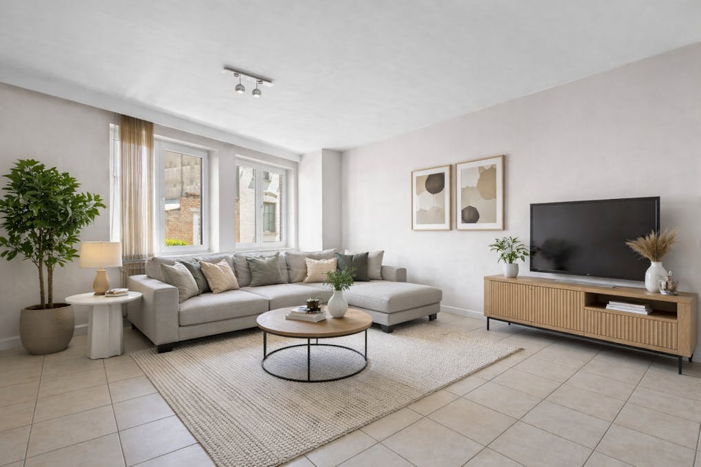 Spacieux appartement au rez-de-chaussée à vendre dans le centre de Knokke