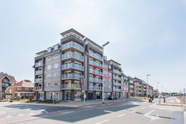 Ruim appartement (94m²) met 2 slaapkamers in Koksijde-Bad