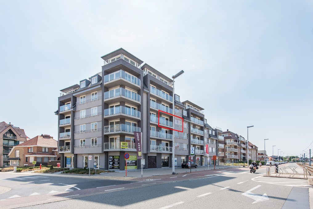 Ruim appartement (94m²) met 2 slaapkamers in Koksijde-Bad