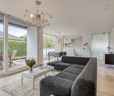 Gelijkvloerse villa vlakbij de Hoge Blekker te Koksijde