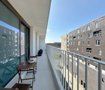 Appartement te huur op locatie in Brugge met 2 slaapkamers en terras
