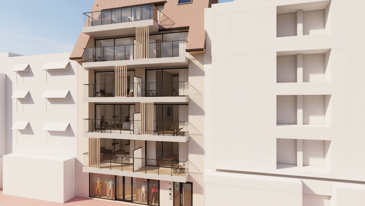 Garagebox te koop in nieuwbouwproject te centrum Middelkerke!