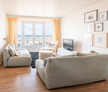 Fantastisch 3 slaapkamer appartement met frontaal zeezicht