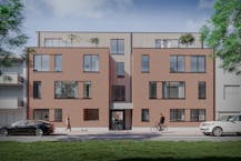 Nieuwbouwproject Evergreen: Duurzaam wonen in centrum Mortsel.