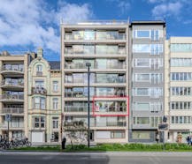 Lichtrijk appartement met 3 slaapkamers te koop te Oostende