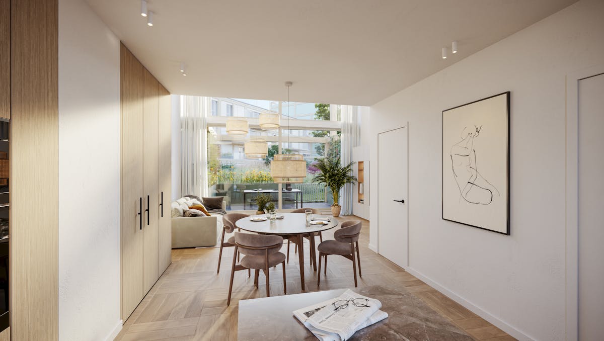 Nieuwbouwwoning met 3 slaapkamers te Brugge