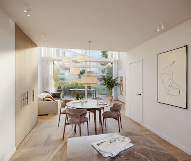 Nieuwbouwwoning met 3 slaapkamers te Brugge