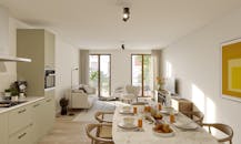 Nieuw 2-slaapkamer appartement te koop in centrum Kortrijk