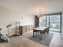 Luxe penthouse met twee terrassen en zicht op het Handelsdok