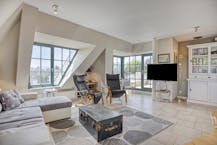 Penthouse met 3 slaapkamers en terras in centrum Koksijde