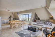 Penthouse met 3 slaapkamers en terras in centrum Koksijde