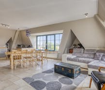Penthouse met 3 slaapkamers en terras in centrum Koksijde