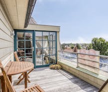 Penthouse met 3 slaapkamers en terras in centrum Koksijde