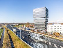 Bureau dans la dernière tour du parc Westwing à Roeselare