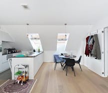 Uniek dakappartement te huur met 1 slaapkamer in Brugge centrum