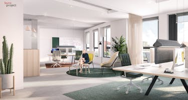 Espaces de bureau à usage mixte