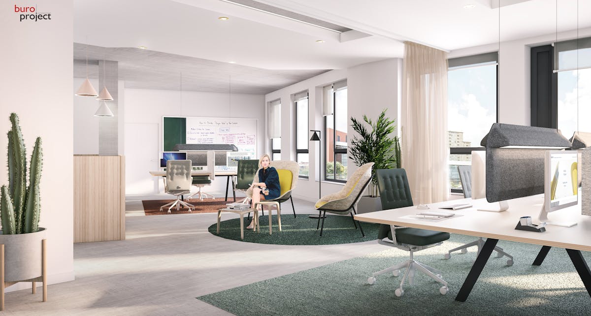 Espaces de bureau à usage mixte