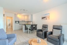 Ready to move in two bedroom apartment in the center of Middelkerke!